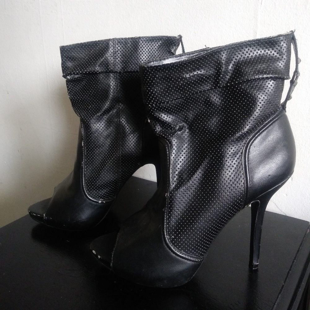 Black booties